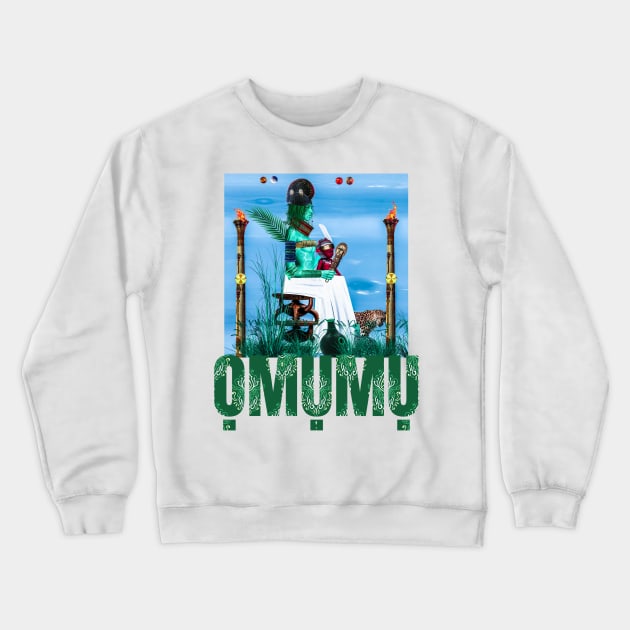 African Goddess : NNE OMUMU / OMU By Sirius us Ugo Art Crewneck Sweatshirt by uchenigbo